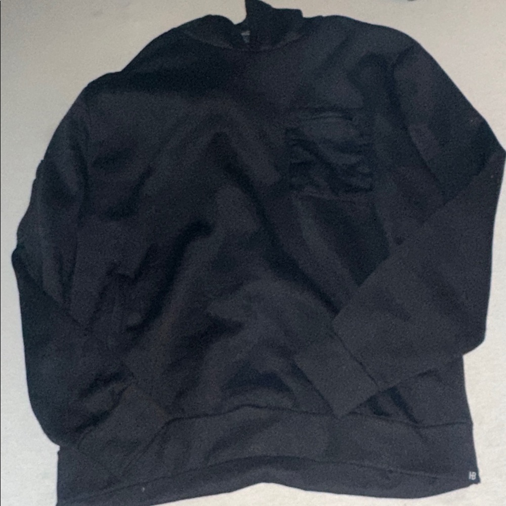 Mens Size XL Hudson & Barrow Gray Fleece Pullover Hoodie.